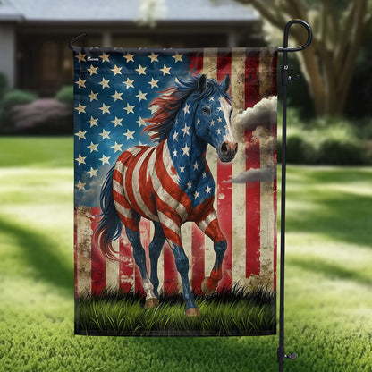 Patriot Horse American Flag MLN5917DTD