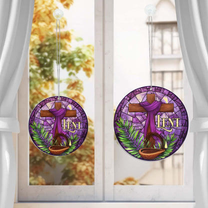 The Season of Lent Easter Acrylic Suncatcher Window Hanging Sign TQN4890HVN