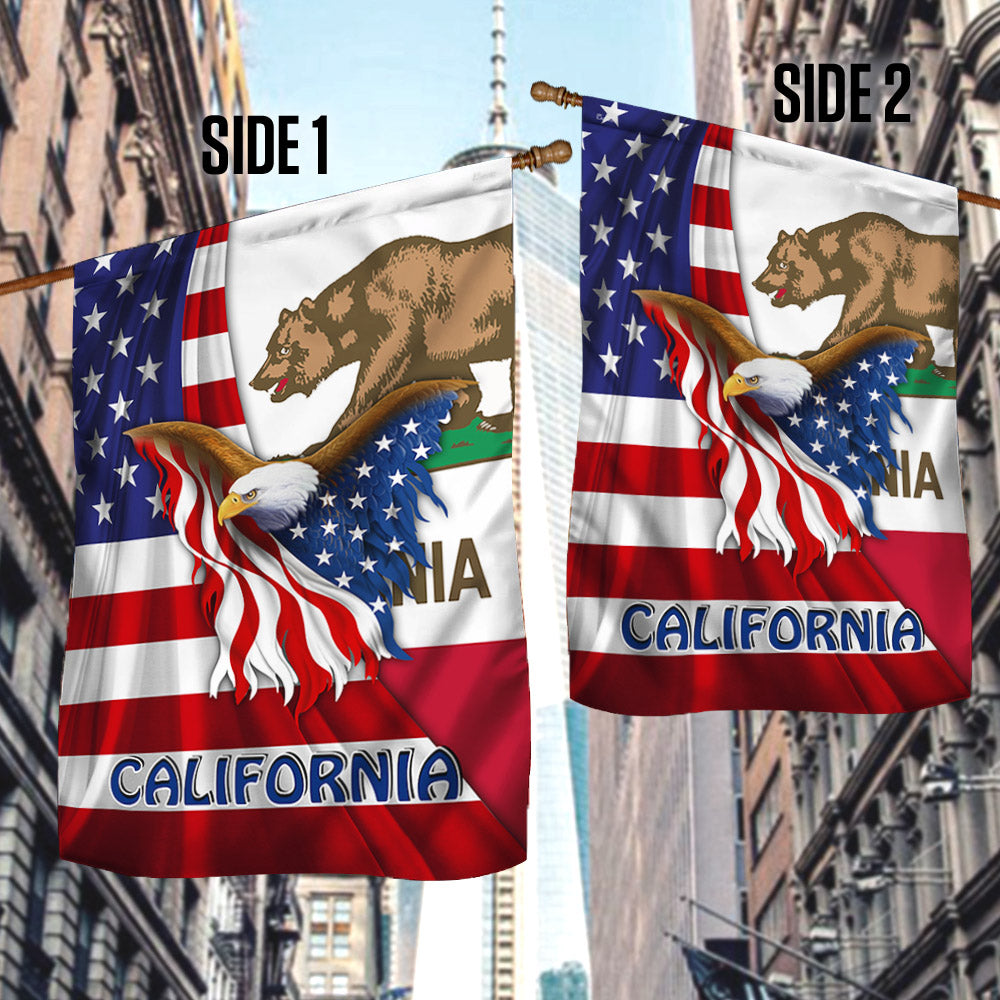 California Eagle Flag MLH1774Fv19