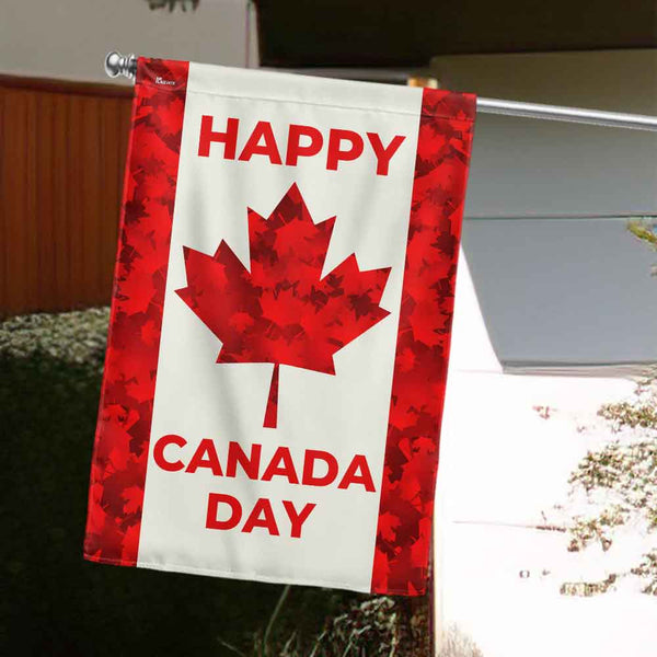 Happy Canada Day Maple Leaf Canadian National Day Flag MLN6173DNV
