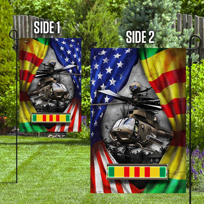 OH-58 Kiowa Never Fotget Vietnam War Flag DBD2687Fv1