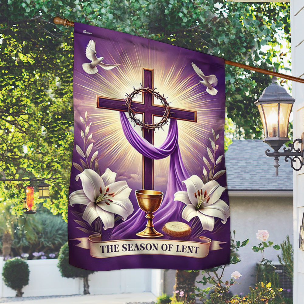 The Season Of Lent Easter Christian Religious Flag TQN4891HVN
