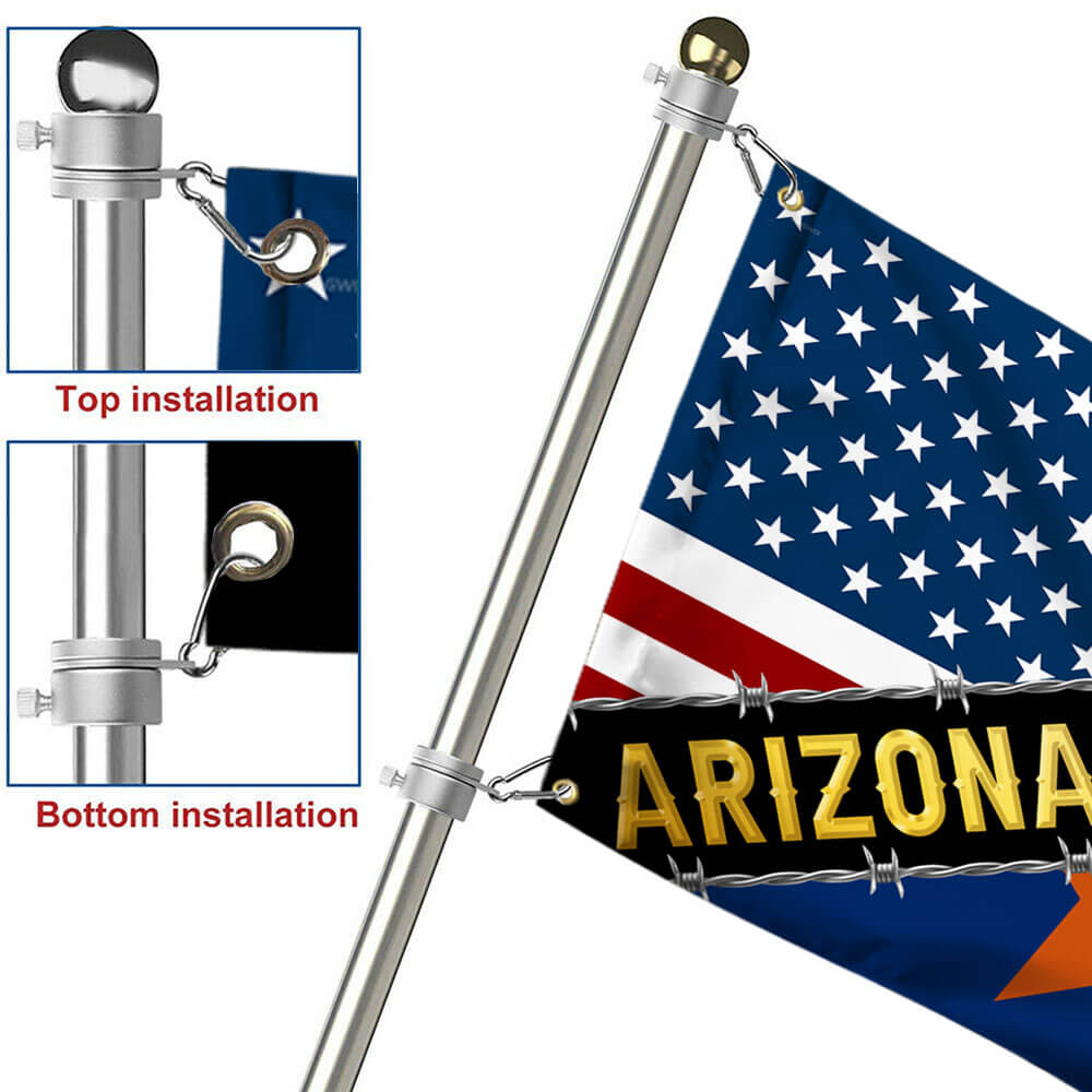 Arizona For Trump Grommet Flag MLN2785GF
