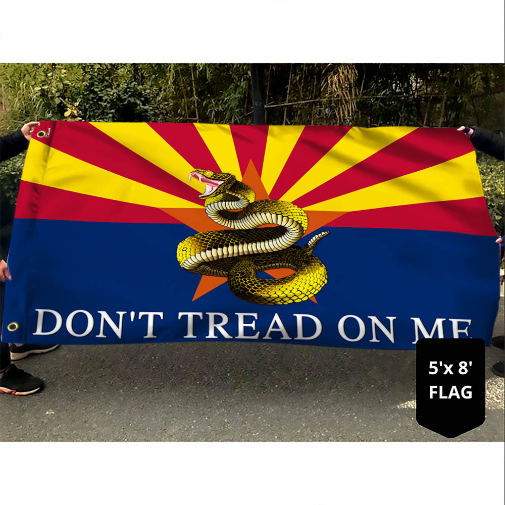Arizona Gadsden Don’t Tread on Me Grommet Flag MLN3336GF