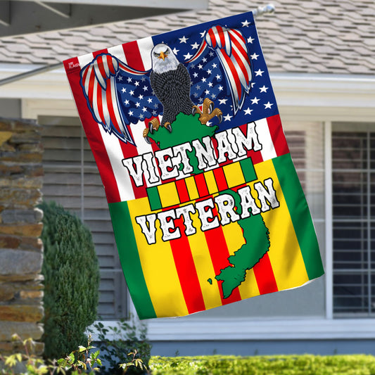 Vietnam Veteran American Eagle Flag TRN1167F
