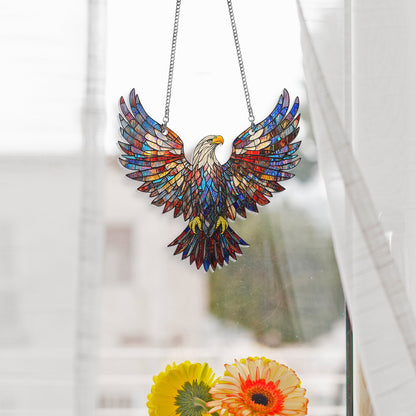 Bald Eagle Suncatcher Acrylic Window Hanging VTM1055PMN