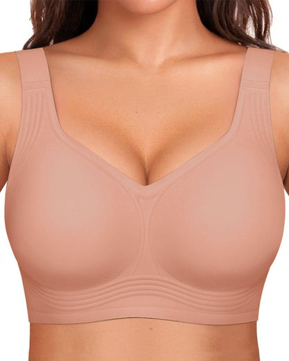 Comfortable Wireless Full Coverage Jelly Smoothing Bra