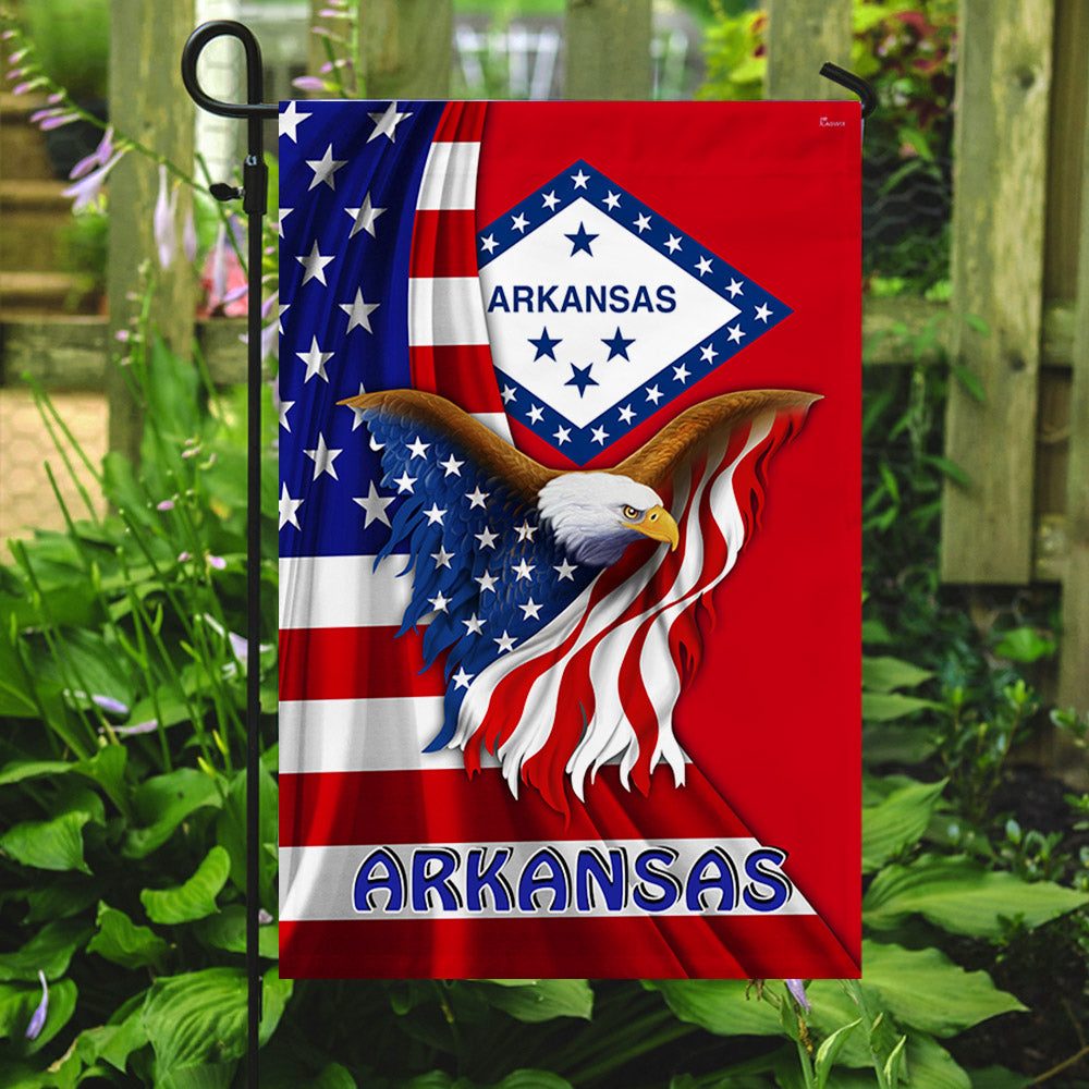 Arkansas Eagle Flag MLH1774Fv20
