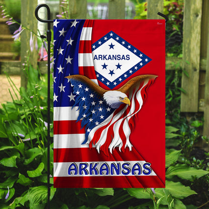 Arkansas Eagle Flag MLH1774Fv20