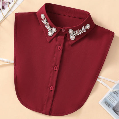 Luxury Rhinestone Detachable Collar