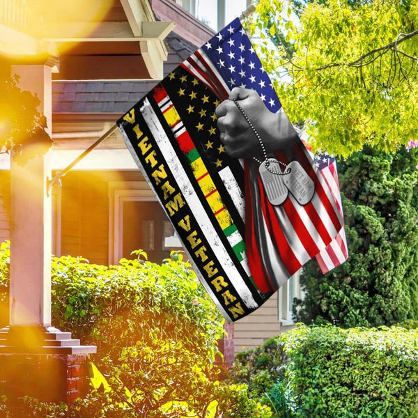 Vietnam Veteran American Flag