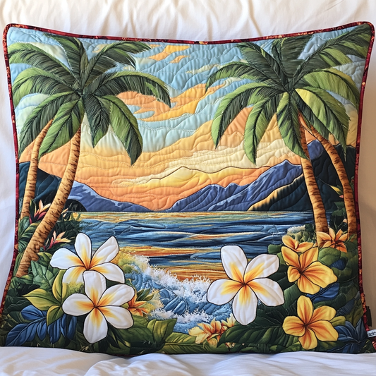 Aloha Comfort Quilted Bedding Pillow Case NCU0VL1800