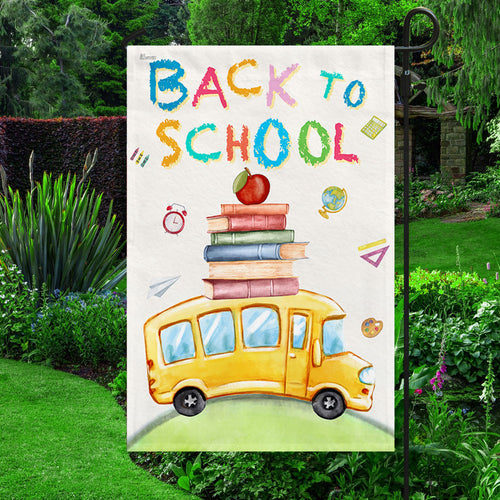 Back To School First Day Of School Flag TQN1551F