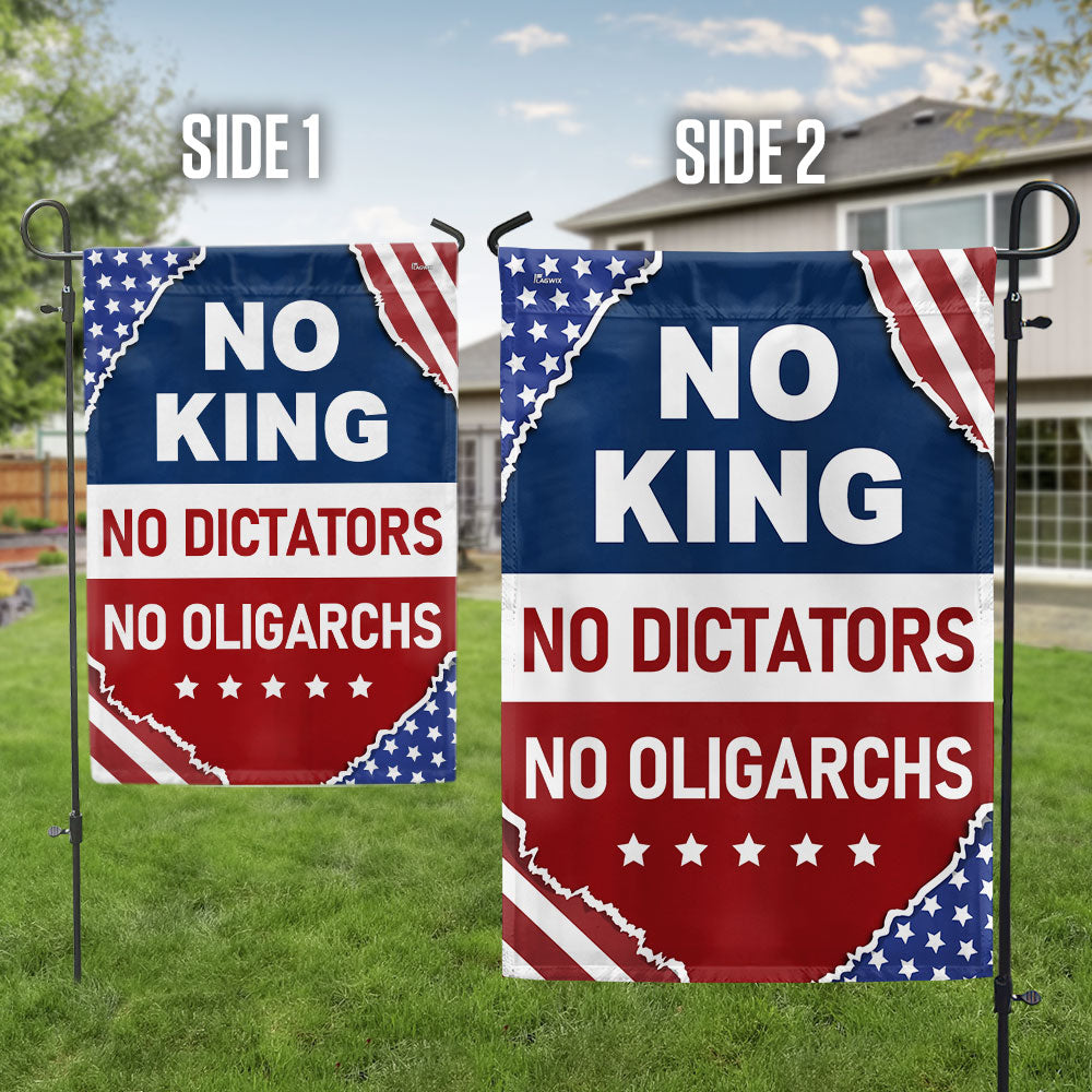 No King No Dictators US Flag LHB301LPN