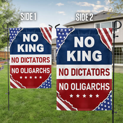 No King No Dictators US Flag LHB301LPN
