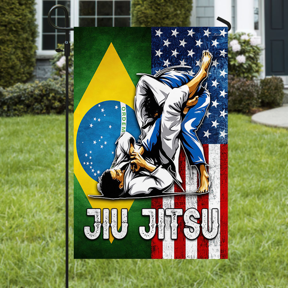 Brazilian Jiu Jitsu Flag LNH046F