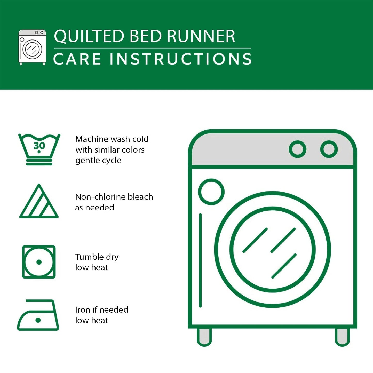 Ocean Quilted Bed Runner NCU0VT255