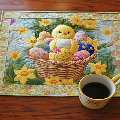 Blooming Bunnies Quilted Placemat NCU0NT5283