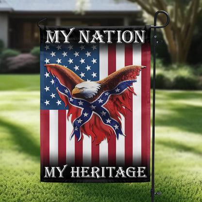 My Nation, My Heritage Confederate American Flag TPT2719TNB