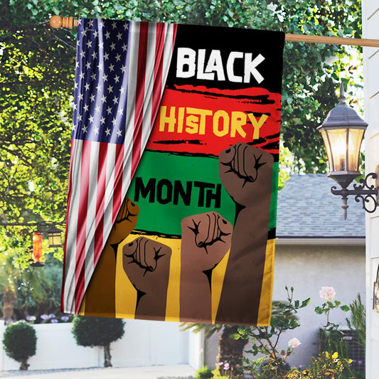 Black History Month Flag African American Freedom Flag MLN847F