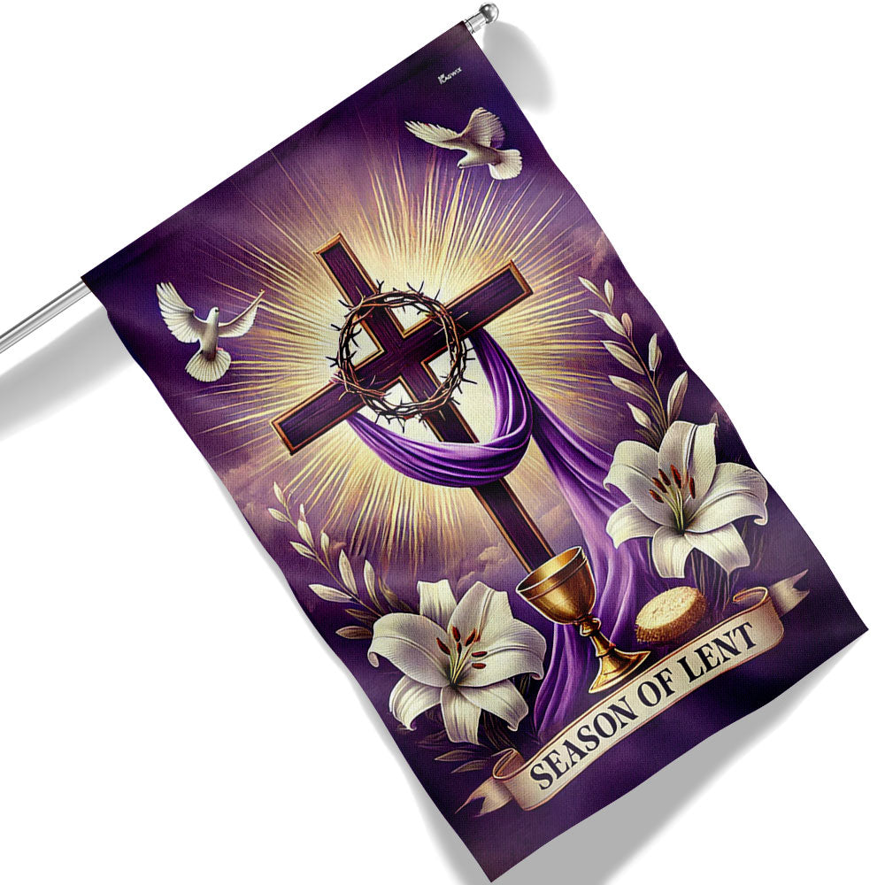 The Season Of Lent Easter Christian Religious Flag TQN4891HVN