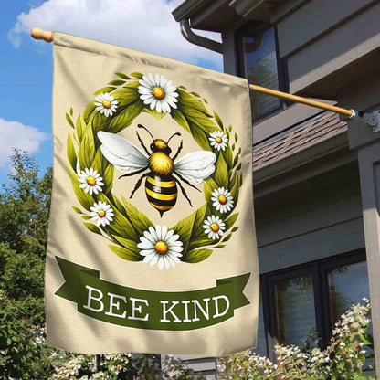 Bee Kind Bee Happy Flag TQN3180F