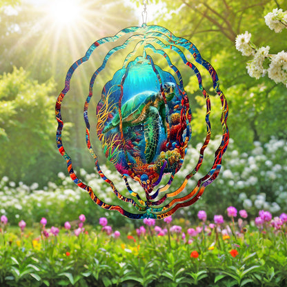 Sea Turtle Wind Spinner MLN5284PMN