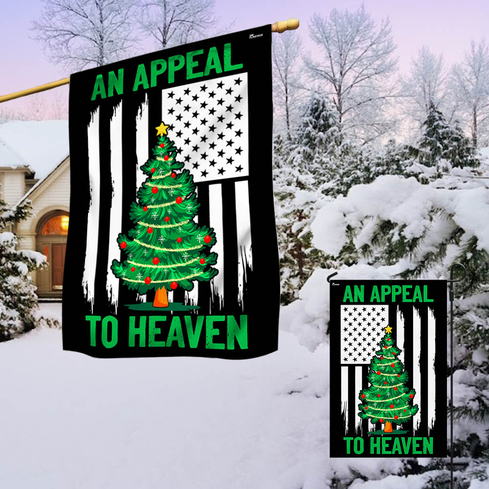 An Appeal To Heaven Christmas Pine Tree Flag MLN2144F