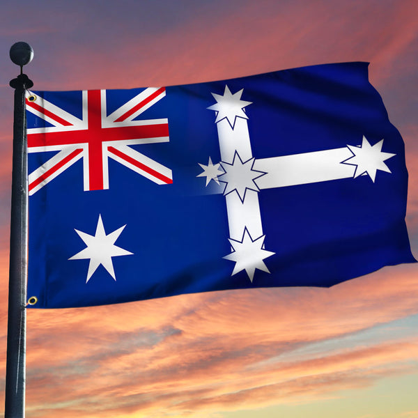 Eureka Stockade And Australian Grommet Flag QNN816GF