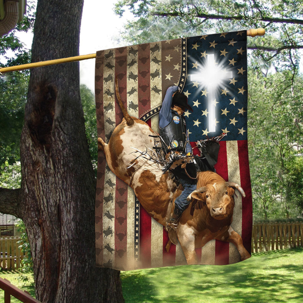 Bull Riding Flag LHA2099F