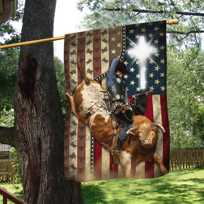 Bull Riding Flag LHA2099F