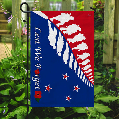 Anzac Day Flag New Zealand Lest We Forget Flag LHA1712F