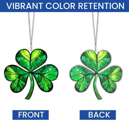 Irish Shamrock St. Patrick's Day Acrylic Suncatcher Hanging TPT2341NGT