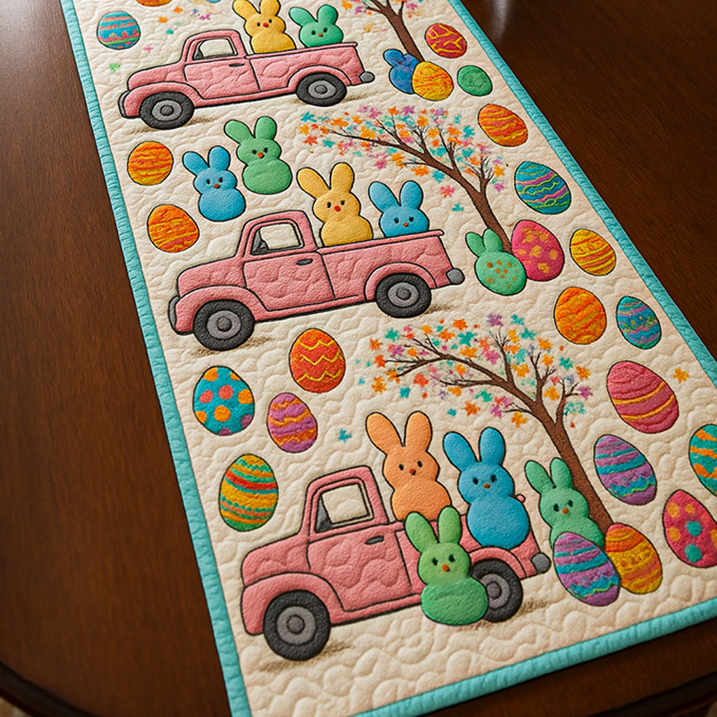 Easter Blessings Quilted Table Runner NCU0NT5395