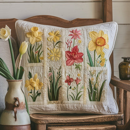 Enchanted Garden Quilted Pillow Case NCU0PT6475