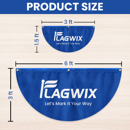 Anzac Day 25 April Lest We Forget Non-Pleated Fan Flag TQN2823FL