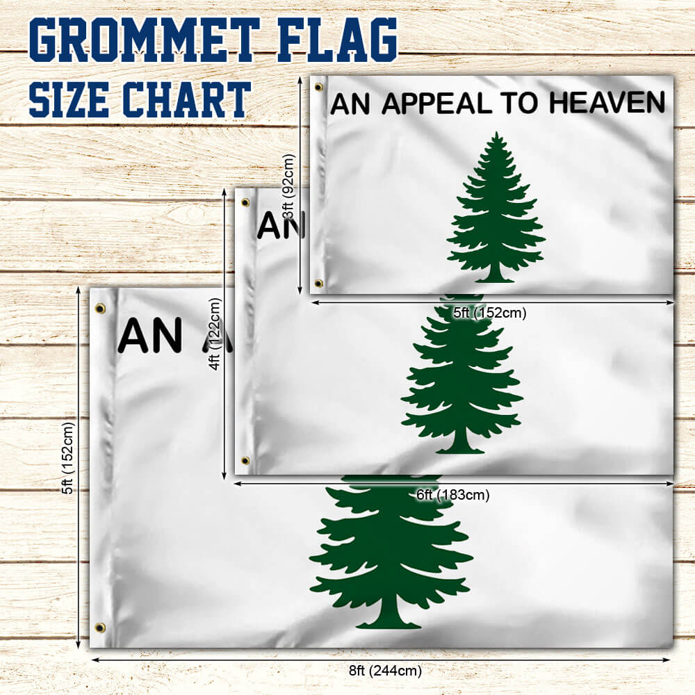 An Appeal To Heaven Grommet Flag TQN3256GF