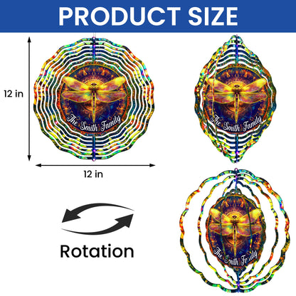Personalized Mystical Dragonfly Wind Spinner MLN5189HVN