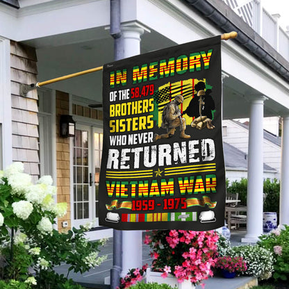 Brothers And Sisters Who Never Returned Vietnam War Flag MLH1758F