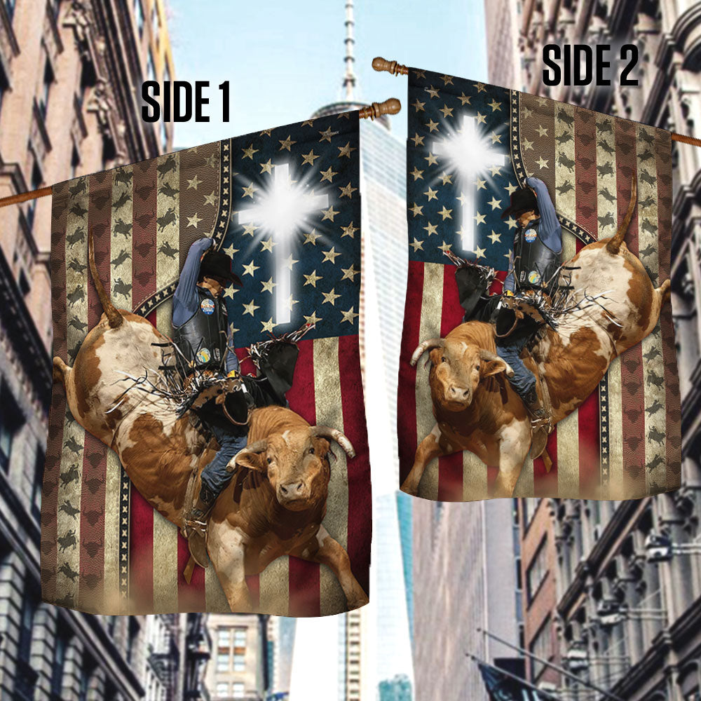 Bull Riding Flag LHA2099F