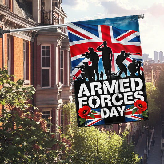 Armed Forces Day Union Jack Veteran Flag MLN5440TNB