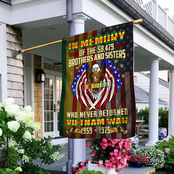 Vietnam Veteran Brothers And Sisters Who Never Returned Flag MLH1710F