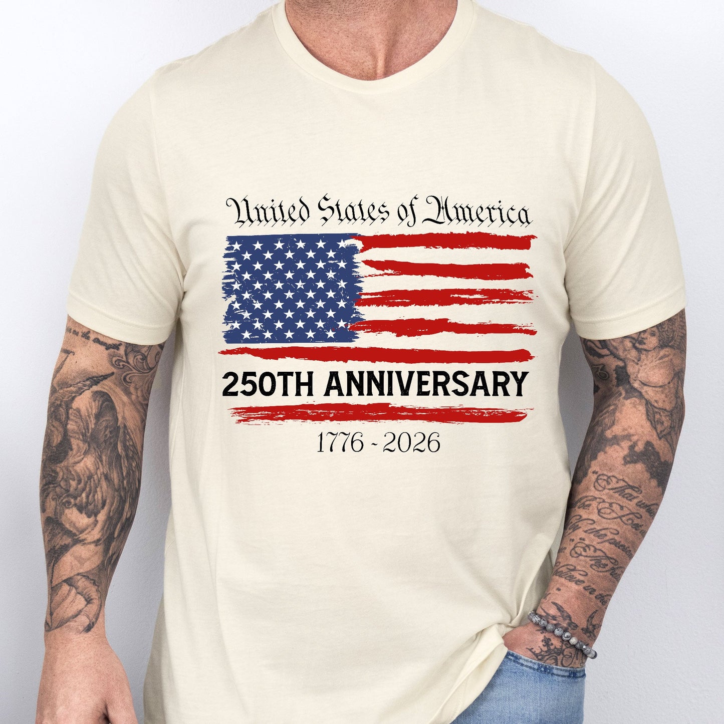 Patriotic Shirt | America 250th Anniversary Semiquincentennial Shirt