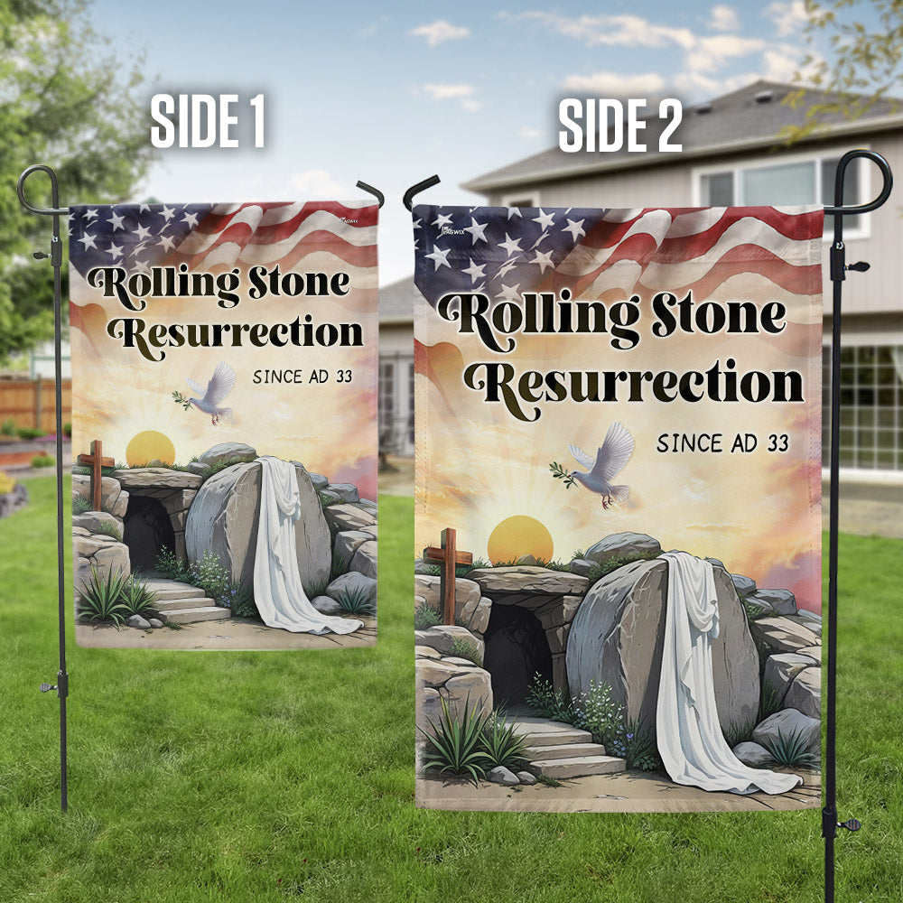 Rolling Stone Resurrection Easter Flag TQN5080TTH