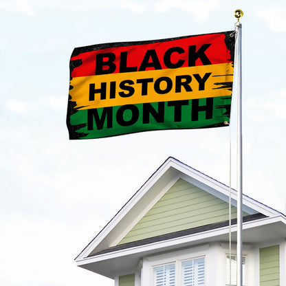 Black History Month Grommet Flag QNK1037GF