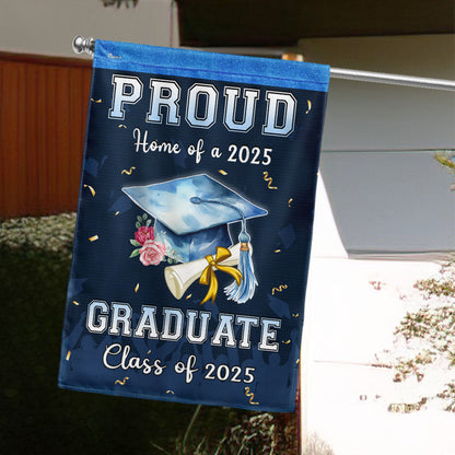 Proud Home Of A 2025 Graduate Graduation Flag TPT2716TTH