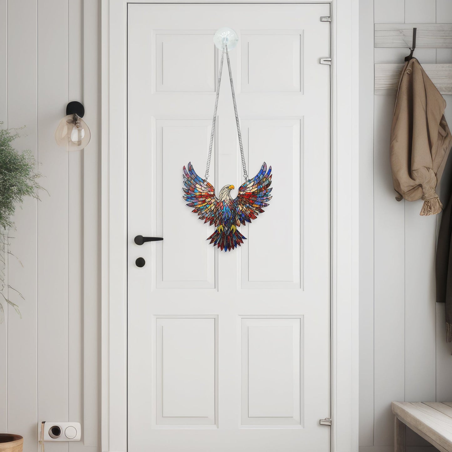 Bald Eagle Suncatcher Acrylic Window Hanging VTM1055PMN