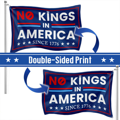 No Kings In America Since 1776 GROMMET FLAG LHB318TNB