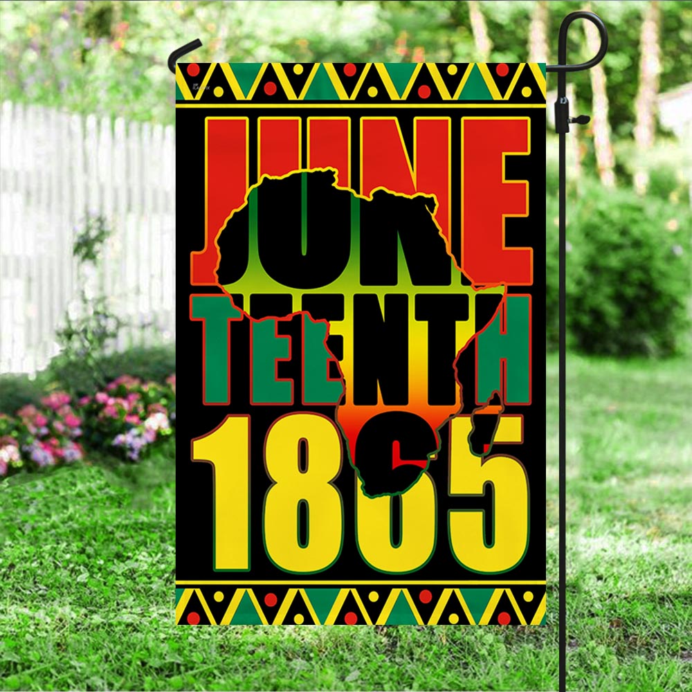 Black History Month Flag Juneteenth 1865 BNN95F