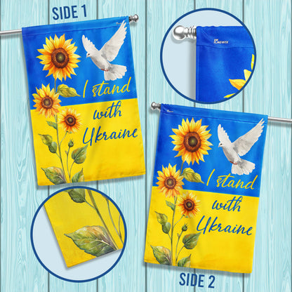 I Stand With Ukraine Flag TQN4936NGT